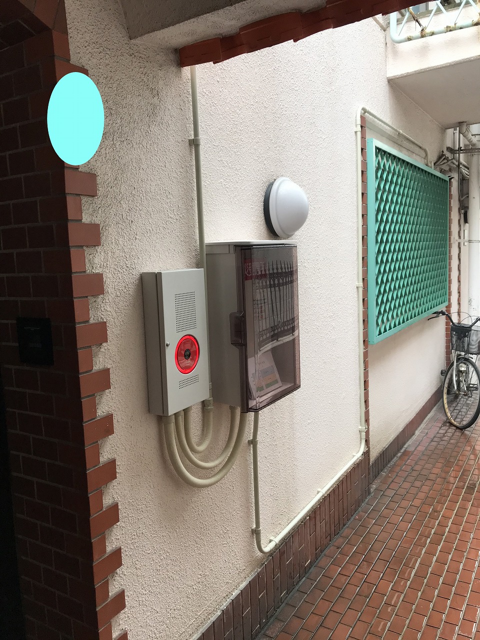 消防立入検査による改善指示事項の是正工事を完了致しました